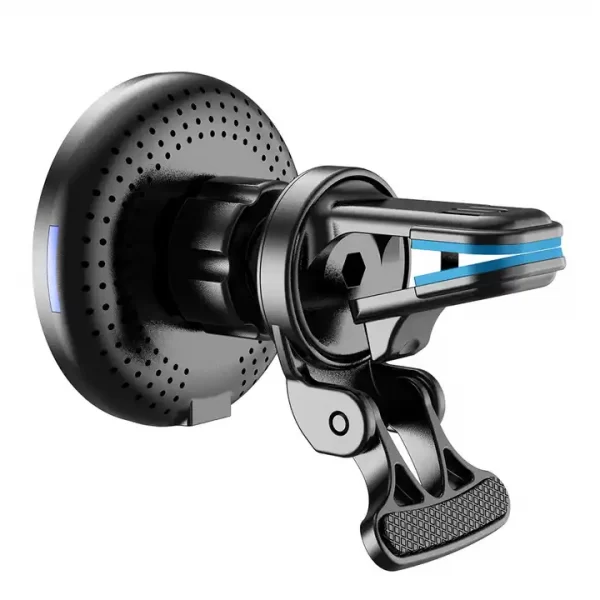 15W Qi Fast Charging Magnetic Wireless Car Mount Stand Charger For iPhone 12 13 Pro Max Mag safe With Phone Holder - Image 3